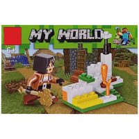 Конструктор дитячий "Minecraft" 66117-7, 38 деталей (66117-7)
