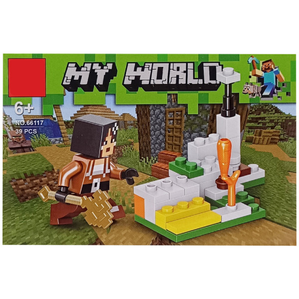 Конструктор дитячий "Minecraft" 66117-7, 38 деталей (66117-7)