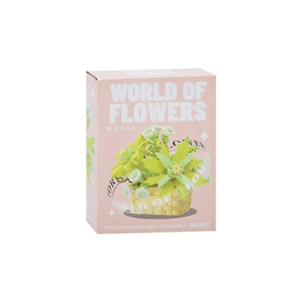 Дитячий конструктор "Квіти в горщику" M3077-3087  (M3077-3087)