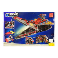 Детский конструктор "Звездолет" Keedo 25113, 1472 элемента(25113)