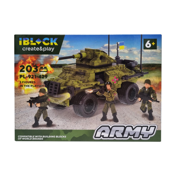 Конструктор Армія IBLOCK PL-921-429, 4 види Вид 2 (PL-921-429-2)
