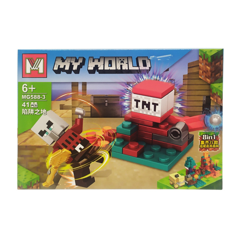 Конструктор "Minecraft" Bambi MG588