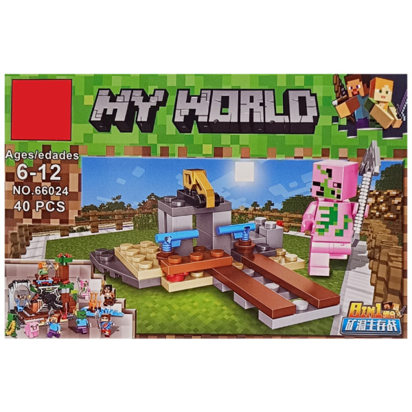 Конструктор дитячий "Minecraft" 66024K-5, 41 деталь (66024K-5)