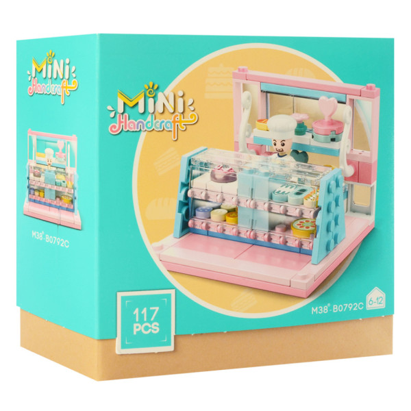 Конструктор BAMBI M38-B0792A магазин, фігурка, 99-117 деталей M38-B0792C (M38-B0792C)