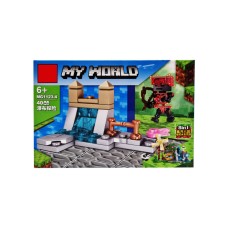 Конструктор детский Minecraft MG1123 с фигуркой