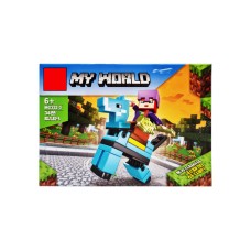 Конструктор детский Minecraft MG332 с фигуркой
