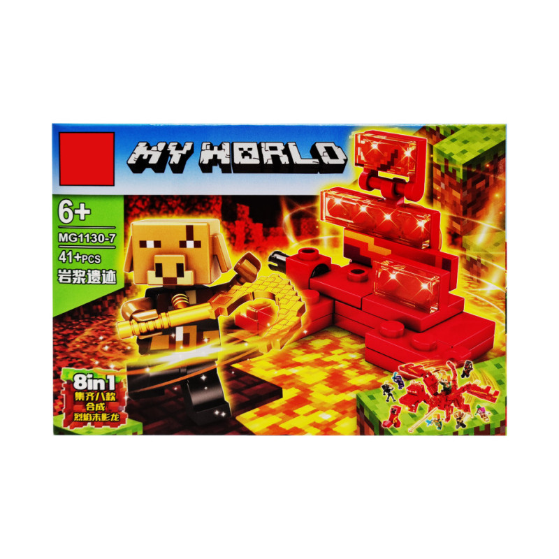 Конструктор дитячий Minecraft MG1130, 41 деталь