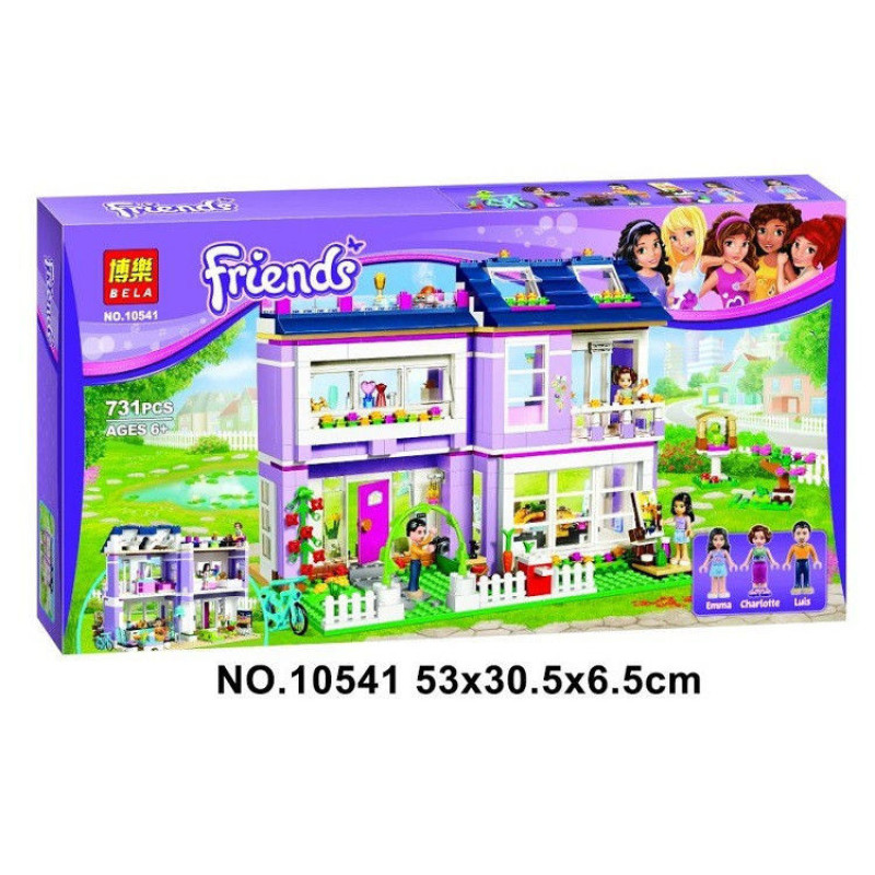 Конструктор BELA 10541 FRN Будинок, 731 деталь