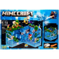 Конструктор "Minecraft" LB606, 503 элемента, LED