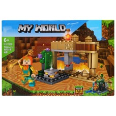 Конструктор "Minecraft" MG1168B 136 деталей