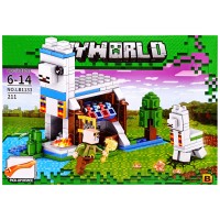 Конструктор дитячий "Minecraft" LB1133B 211 деталей