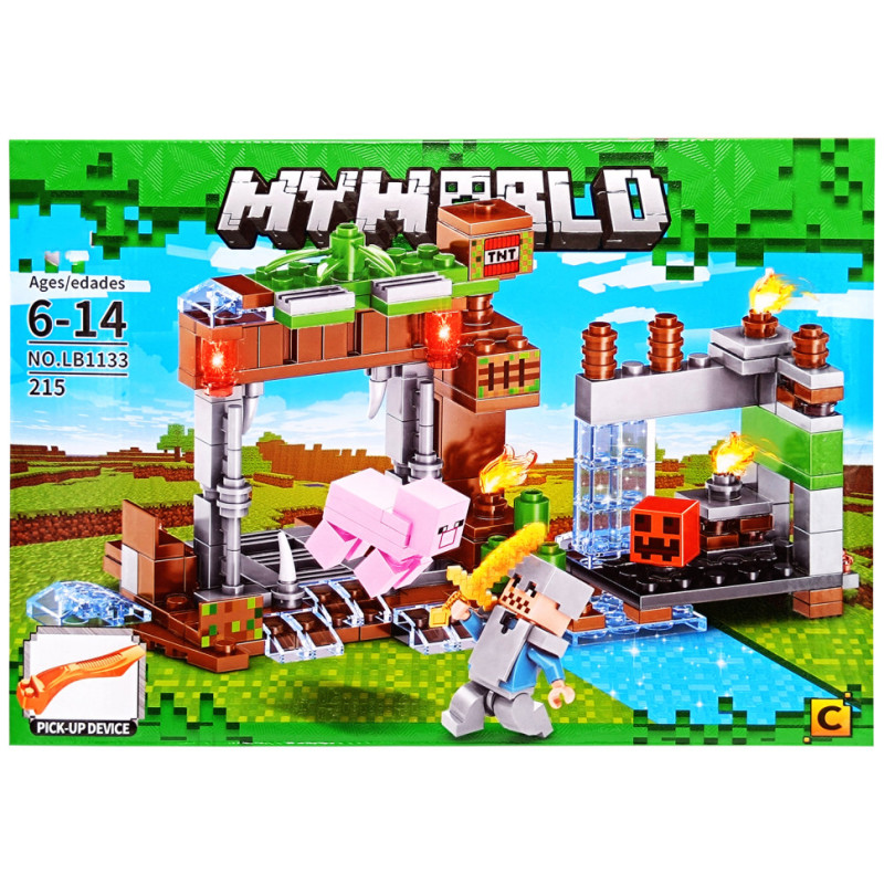 Конструктор дитячий "Minecraft" LB1133C 215 деталей