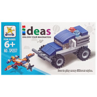 Дитячий конструктор "Поліцейський автомобіль" 2 в 1 SM207B-6  (SM207B-6)