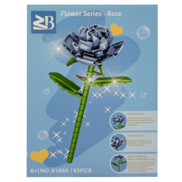Конструктор дитячий "Rose" 9119A-9168A 93 деталі (9119A-9168A)