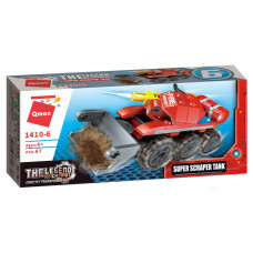 Конструктор Qman 1410-1-8 Пожежна техніка, 79 дет  Super Scraper Tank (1410-6)