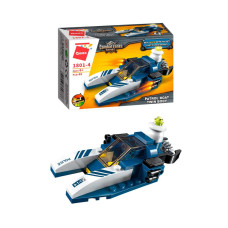 Конструктор Qman 1801-1-8 поліція, транспорт, 45-49 деталей  Катамаран (1801Q-4)