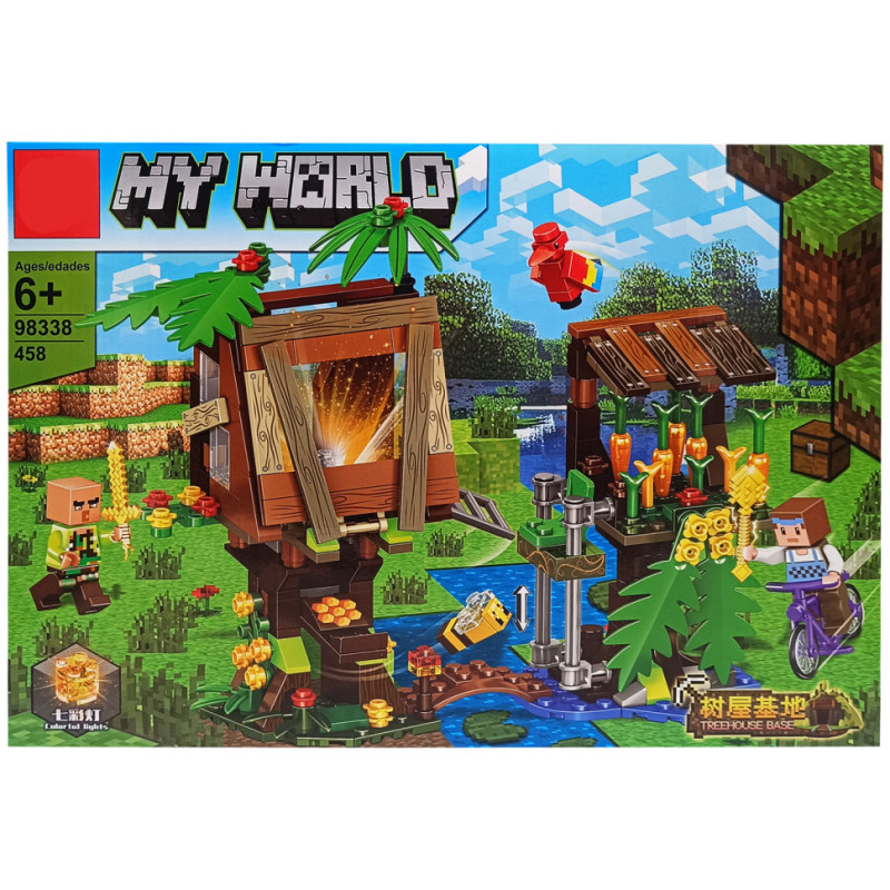 Дитячий Конструктор "MINECRAFT" 98338, 458 деталей