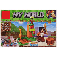 Конструктор дитячий "Minecraft" 66024K-8, 40 деталей (66024K-8)