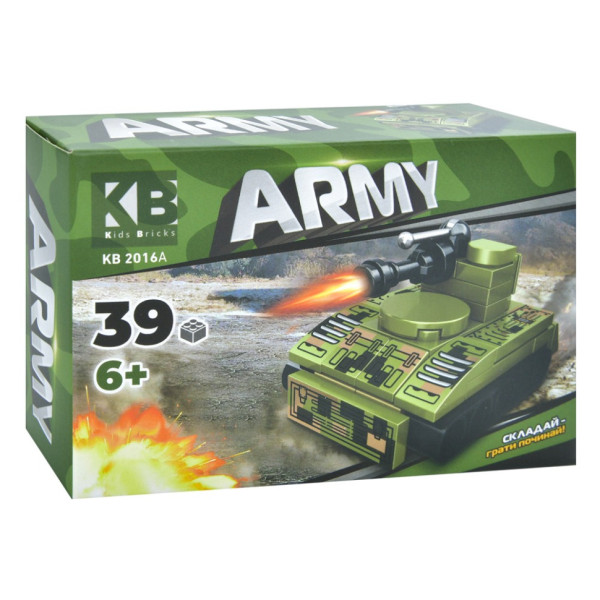 Дитячий конструктор "Військова техніка" KB 2016A 39 деталей (KB 2016A)