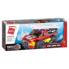 Конструктор Qman 1410-1-8 Пожежна техніка, 79 дет  Aerial Ladder Truck (1410-3)