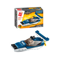 Конструктор Qman 1801-1-8 поліція, транспорт, 45-49 деталей  Катер (1801Q-8)