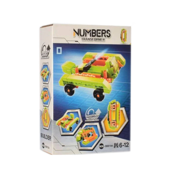 Конструктор BAMBI M38-B0819A 2в1, 86-110 деталей M38-B0819A (M38-B0819A)