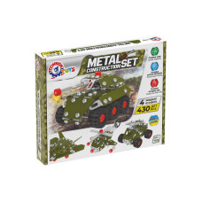 Дитячий металевий конструктор "Військова техніка" 9512TXK 430 деталей (9512TXK)