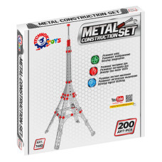 Металевий конструктор Ейфелева вежа ТехноК 7440TXK, 200 деталей (7440TXK)