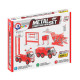 Дитячий Конструктор металевий "Пожежна техніка" ТехноК 2056TXK, 309 деталей (2056TXK)