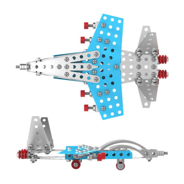 Дитячий металевий конструктор "Винищувач" 4937TXK 176 деталей (4937TXK)