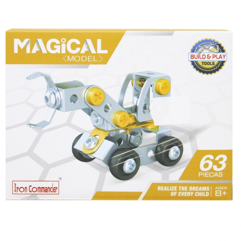 Металевий конструктор "Серія Будівельники" 816B-3 Build and Play Tools