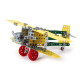 Дитячий Конструктор металевий "Літак-біплан" ТехноК 4791TXK, 260 деталей (4791TXK)