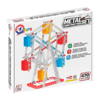 Металевий конструктор Колесо огляду ТехноК 7891TXK, 470 деталей (7891TXK)