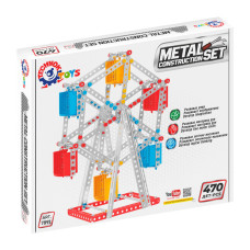 Металевий конструктор Колесо огляду ТехноК 7891TXK, 470 деталей (7891TXK)