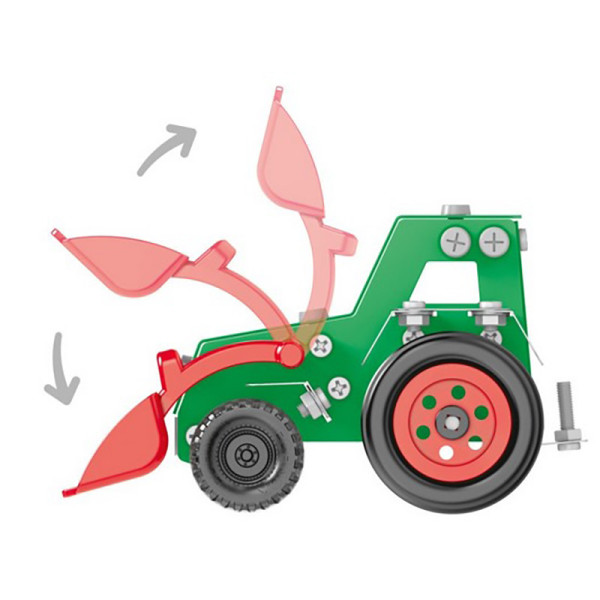 Дитячий металевий конструктор 1799TXK 140 деталей (1799TXK)