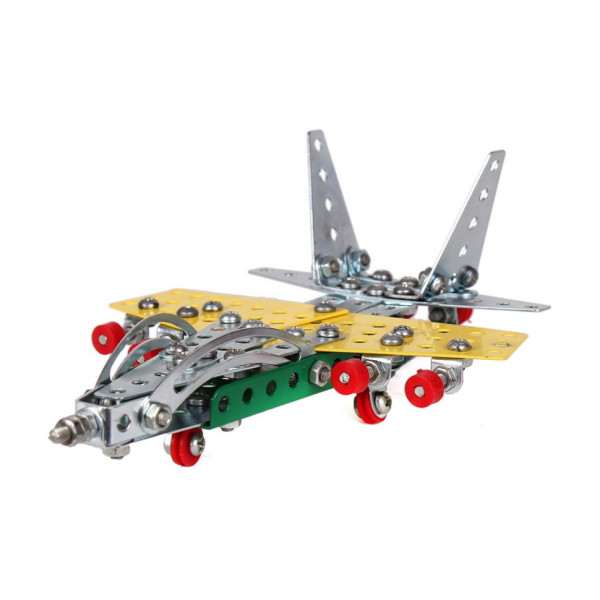 Дитячий Конструктор металевий "Мілітарі"ТехноК 3862TXK, 334 деталі (3862TXK)