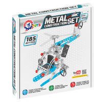 Дитячий Конструктор металевий "Вертоліт"ТехноК 4944TXK, 185 деталей (4944TXK)