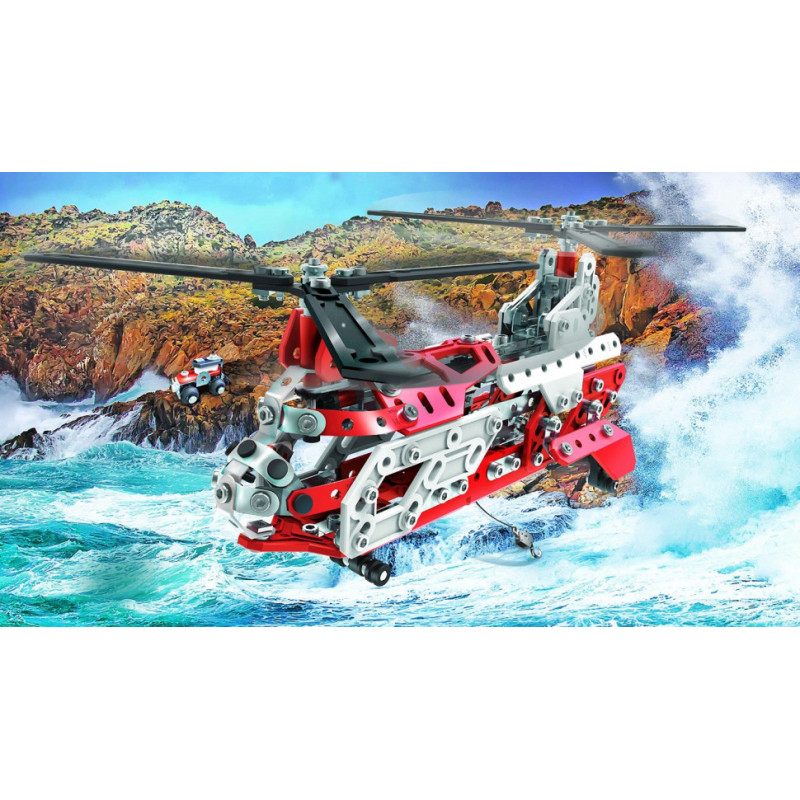 Конструктор авіамоделі Spin Master Meccano 6028598, 20 моделей