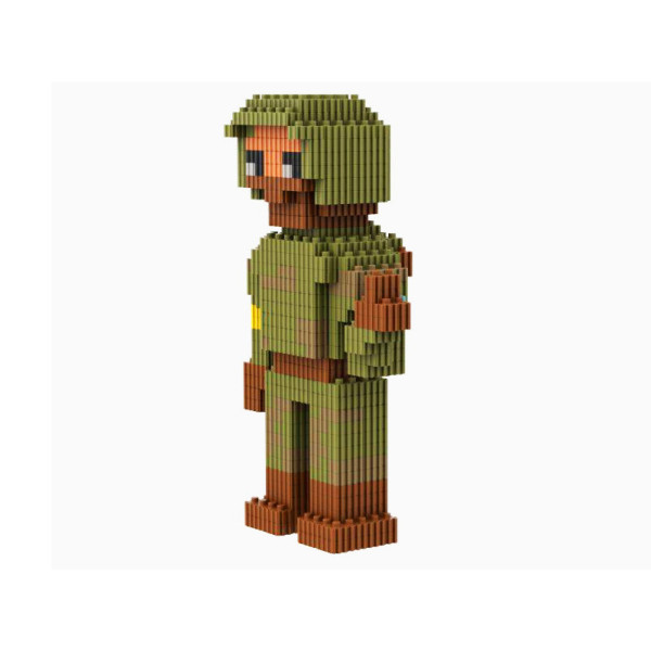 Конструктор PIXEL HEROES "Український захисник" Vita Toys VTK 0047 374 деталі