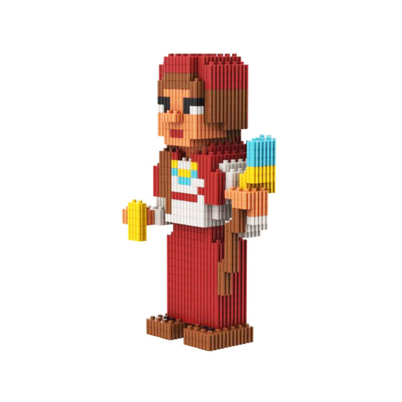 Конструктор PIXEL HEROES "Захисниця" Vita Toys VTK 0048 410 деталей