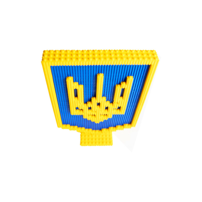 Конструктор PIXEL HEROES "Герб України" Vita Toys VTK 0064 404 деталі