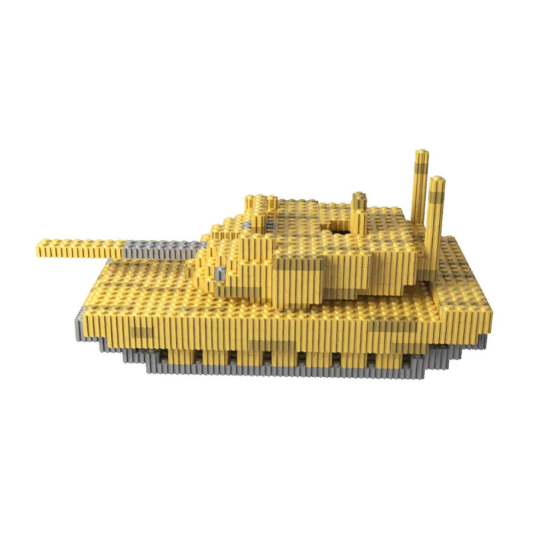 Конструктор PIXEL HEROES "Танк АБРАМС" Vita Toys VTK 0065 654 деталі