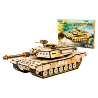 Дерев'яний 3D конструктор "Абрамс" Puz-26917, 187 деталей                  (Puz-26917)