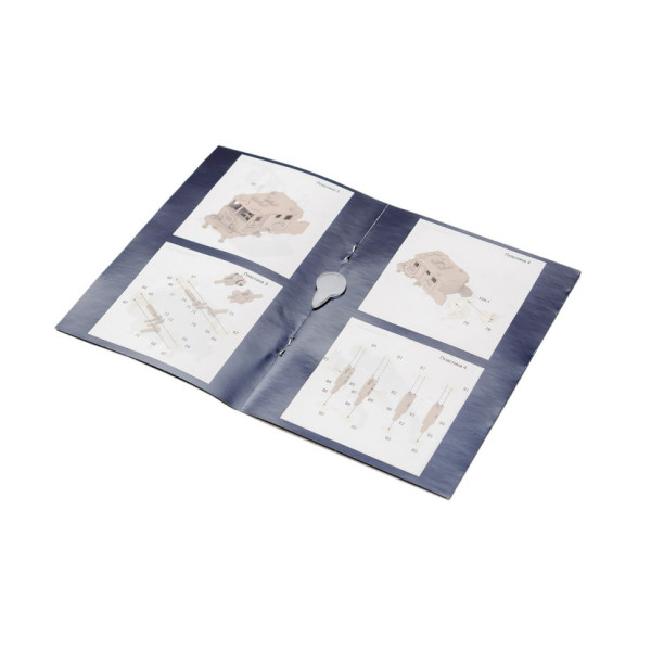 Дерев'яний 3D конструктор "Пожежна машина" Puz-00921, 318 деталей          (Puz-00921)