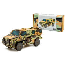Дерев'яний 3D конструктор "Бушмастер" 139-0209, 139 деталей                                                                 (139-0209)