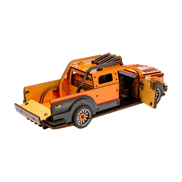 Дерев'яний 3D конструктор "Пікап" Puz-00931, 212 деталей                                                                    (Puz-00931)