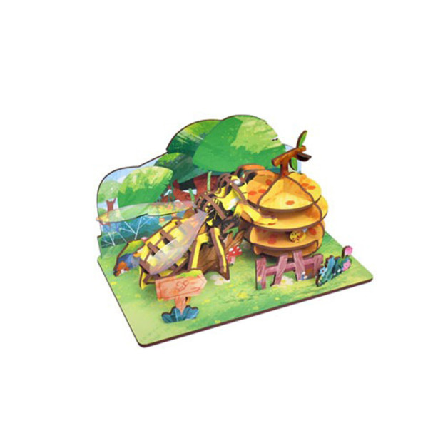 Дерев'яний пазл 3D "Bees" 68039W 43 деталі  (68039W)