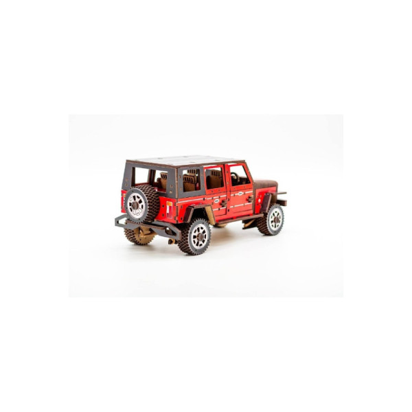 Дерев'яний 3D конструктор "Джип Wrangler" Арт-25162, 162 деталі                                                              (Арт-25162)
