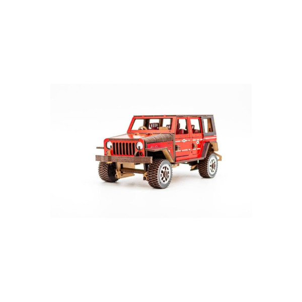 Дерев'яний 3D конструктор "Джип Wrangler" Арт-25162, 162 деталі                                                              (Арт-25162)