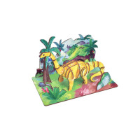 Дерев'яний пазл 3D "Diplodocus" 68043W 35 деталей (68043W)